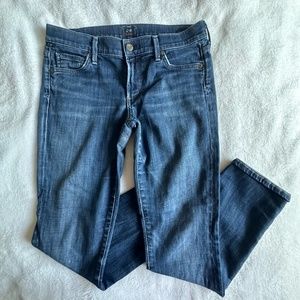 COH Citizens Of HumanityAva Low Rise Straight Leg Jeans Sz 27